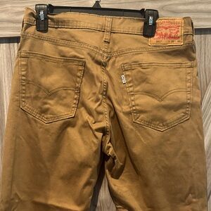 Levi's Tan Denim Pants